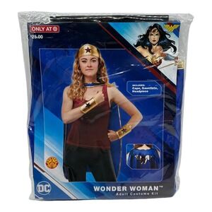 Wonder Woman Adult Costume Kit by Rubies (Target Exclusive) - One Size Fits Most